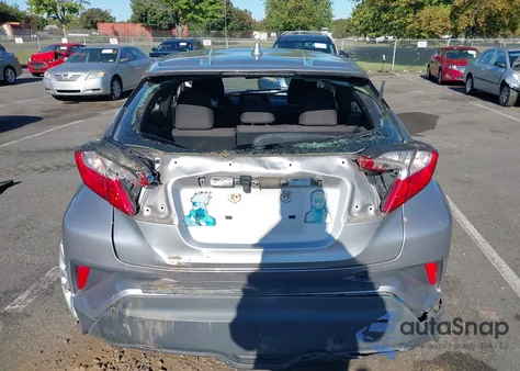 2019 Toyota C-Hr Le from USA, damaged, VIN JTNKHMBX7K1018670